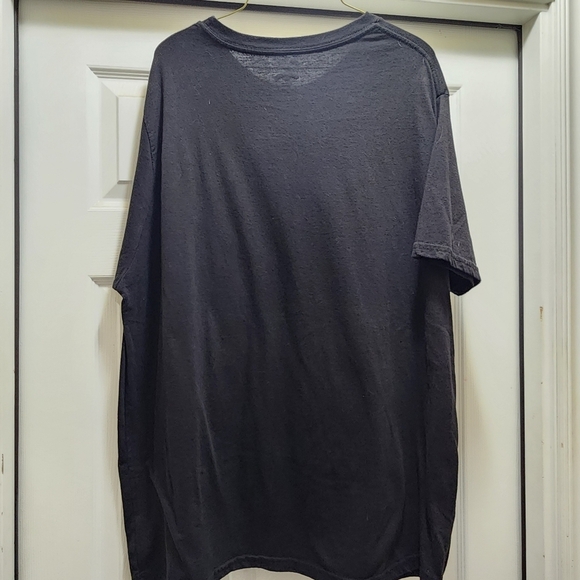 Christmas Cat T-shirt Men's 2XL Claws Is Coming To Town Holiday Time Black XXL - Picture 3 of 6